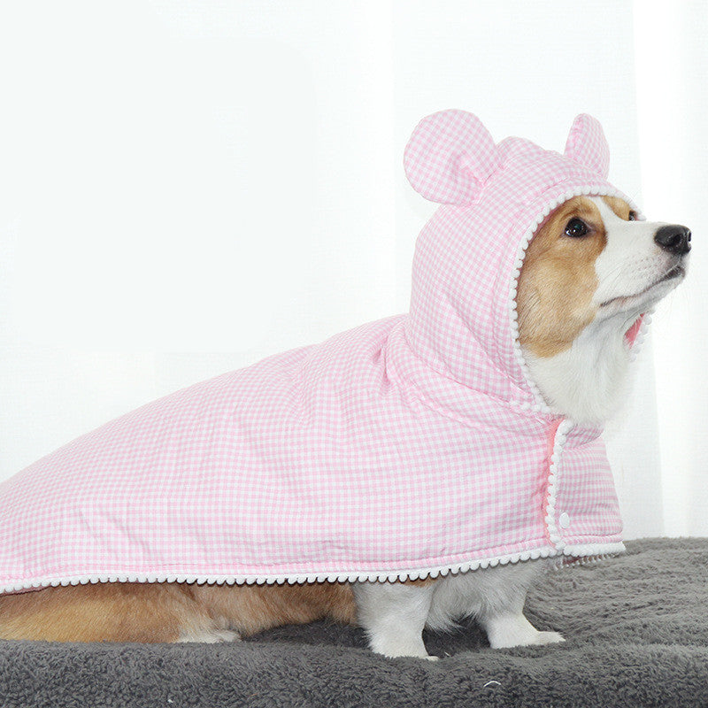 Dog Cotton Quilt Cloak