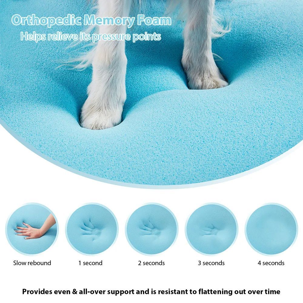 Waterproof Memory Foam Dog Bed
