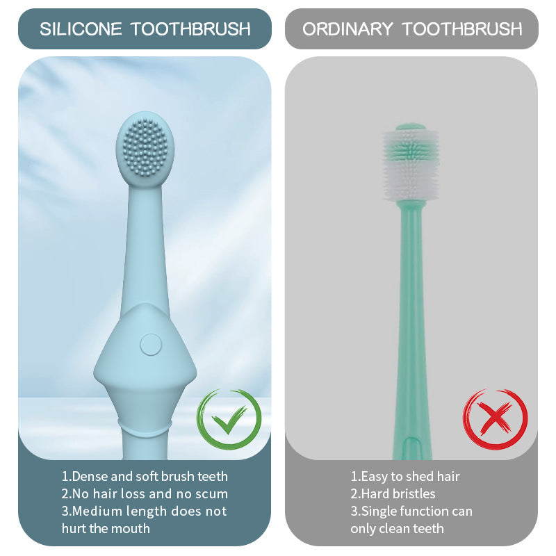 Silicone Pet Toothbrush